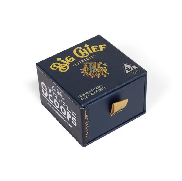 Triple Scoops Live Resin Diamonds | Big Chief Extracts Official